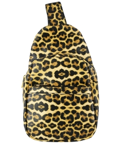 Fashion Sling Backpack AD750 LEOPARD